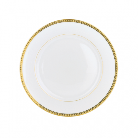 Malmaison Gold Dessert Plate