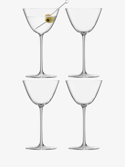 Borough Martini Glass, Set of 4