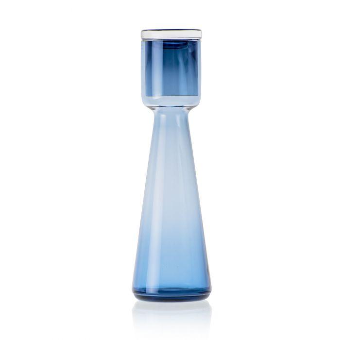 Monja Decanter and Tumbler Set - Steel Blue