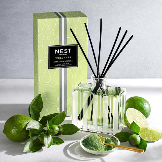 Lime Zest &amp; Matcha Reed Diffuser