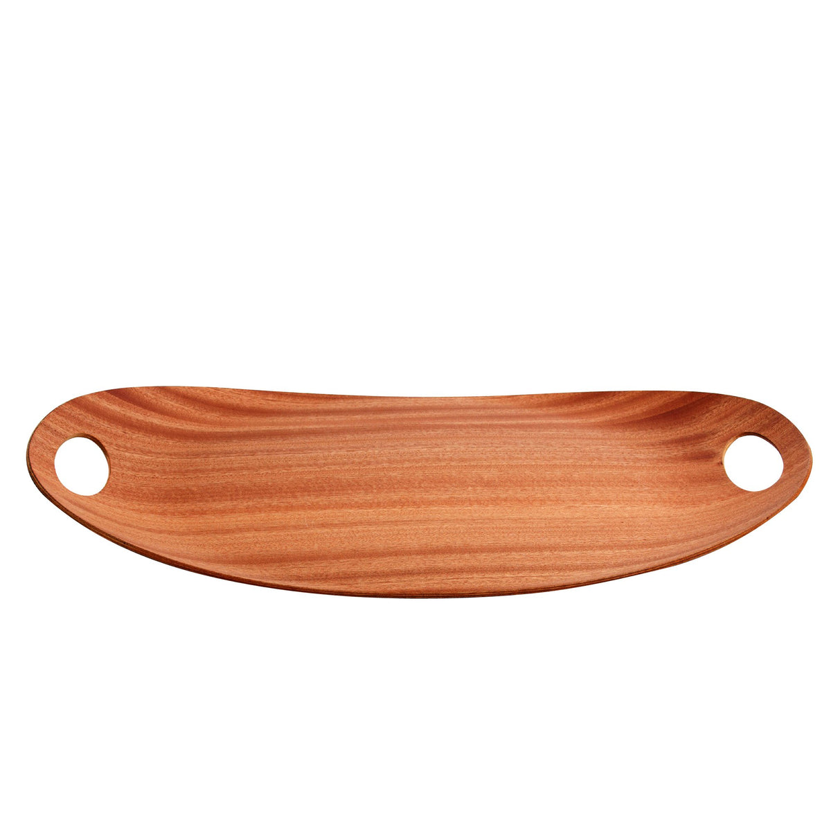 Chava Oval Wooden Tray (D)