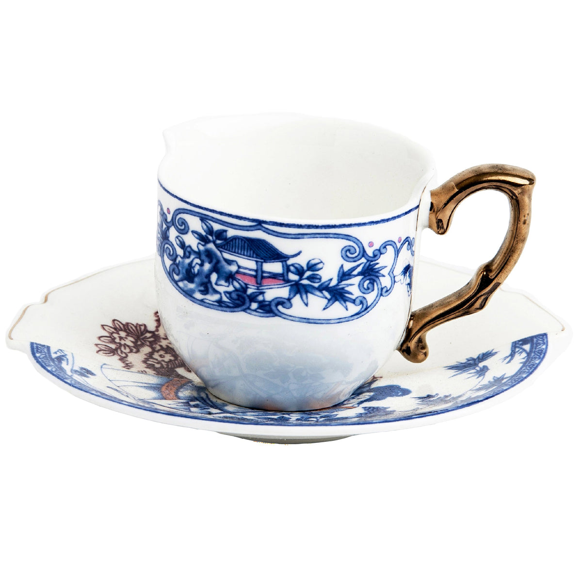 Hybrid Eufemia Coffee Cup with Saucer