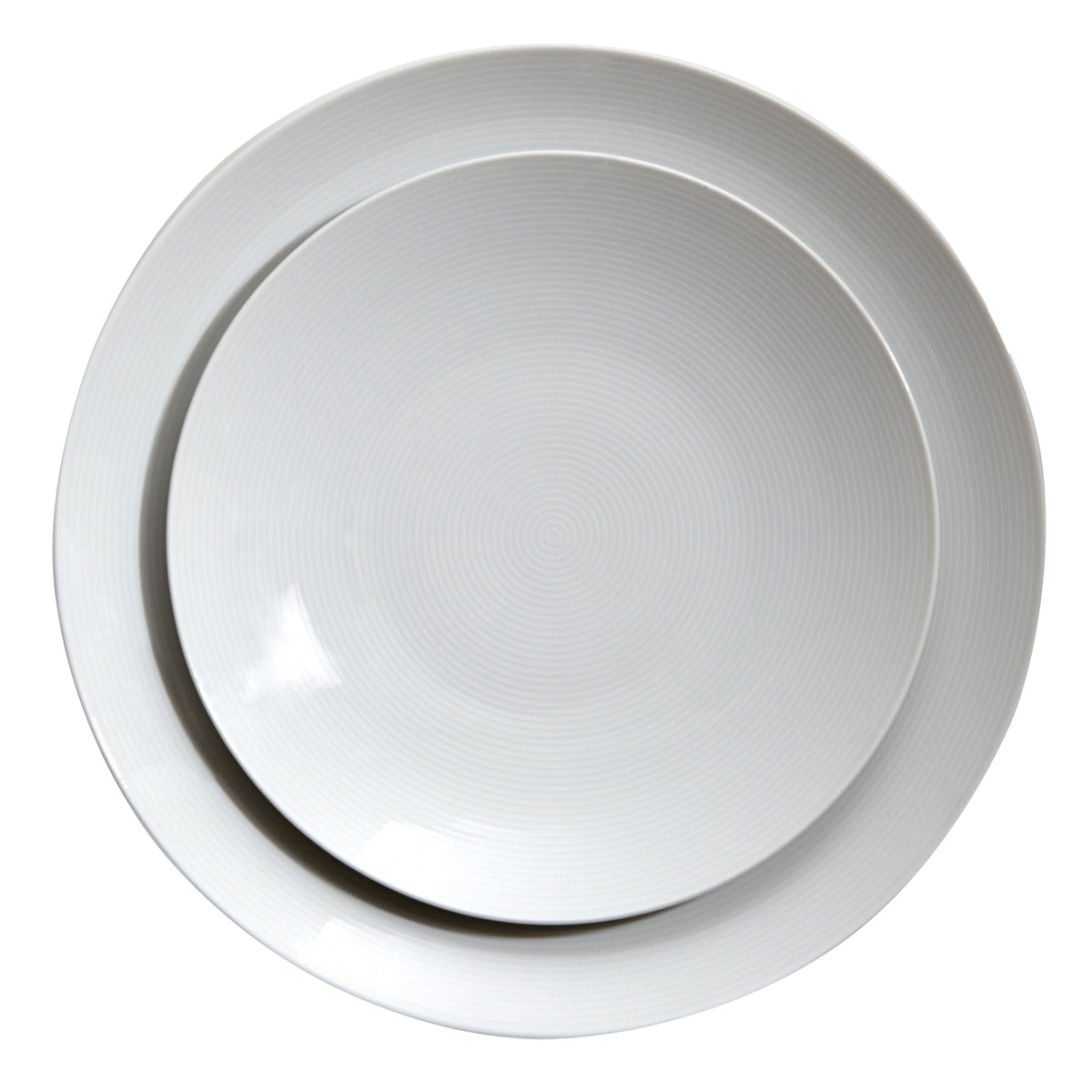 Loft White Porcelain Salad Plate