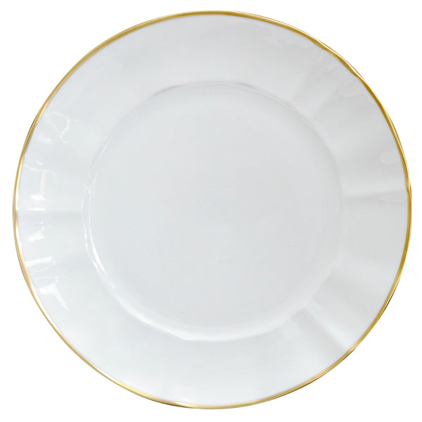 Anna Weatherley Simply Elegant Gold Charger Plate - Slowdance.com ...