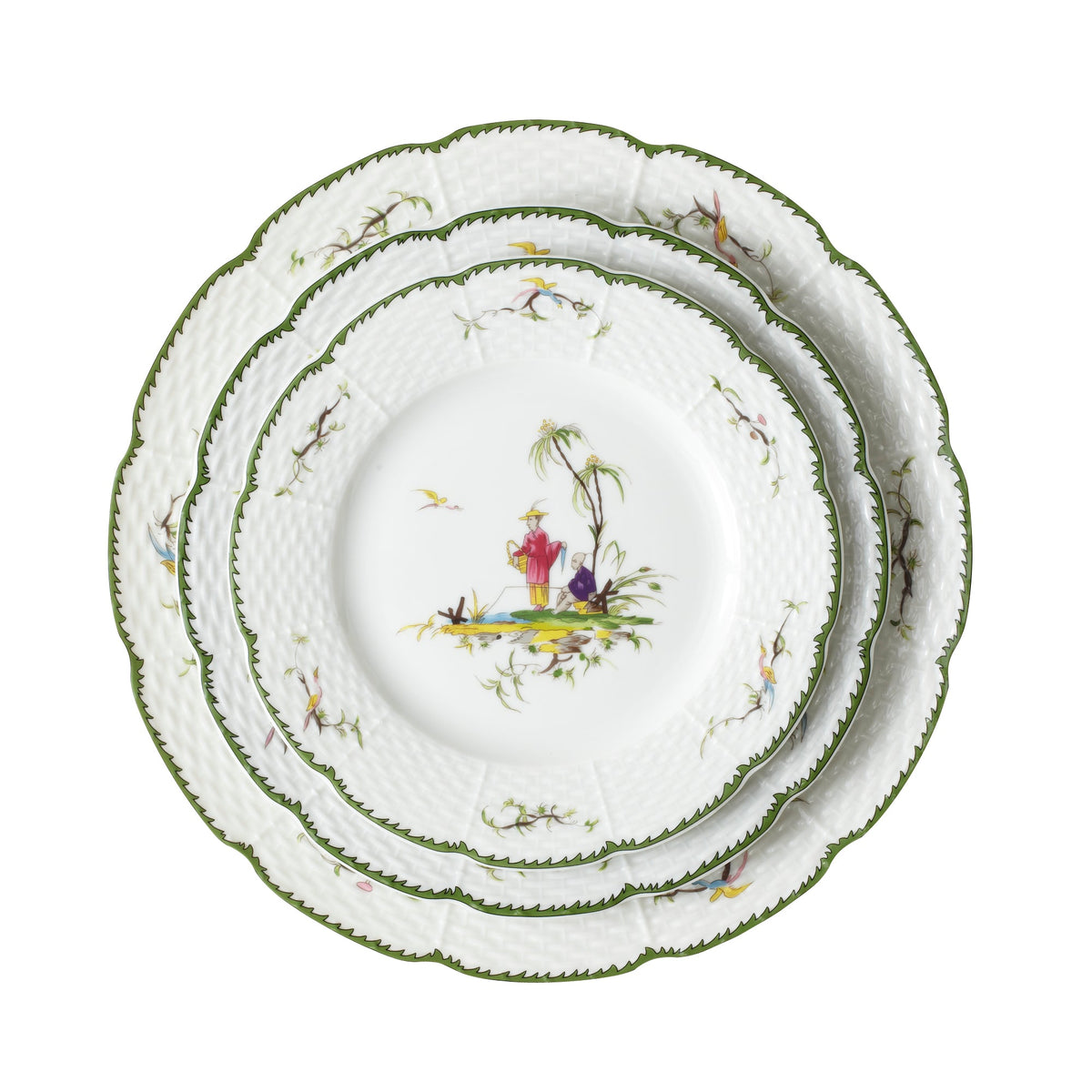 Si-Kiang Porcelain Salad Plate #6 (D)