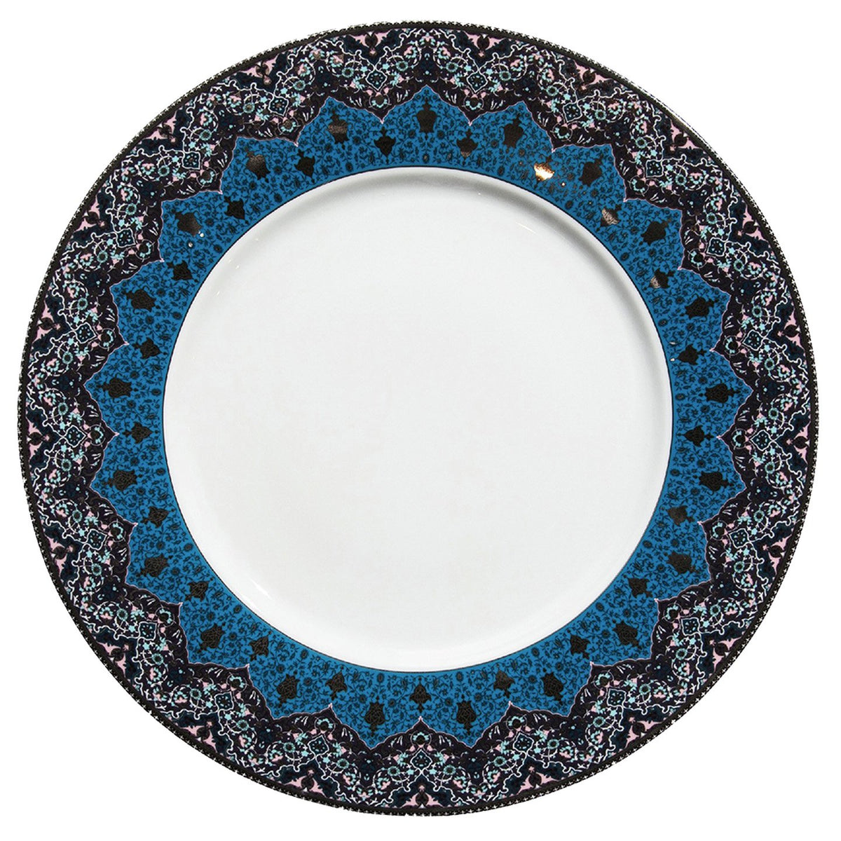 Dhara Peacock Charger Plate