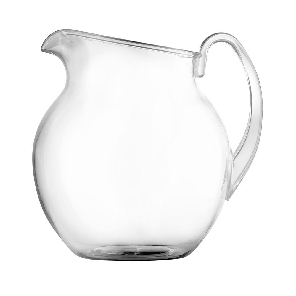 Mario Luca Giusti Palla Transparent Acrylic Pitcher in Blue or