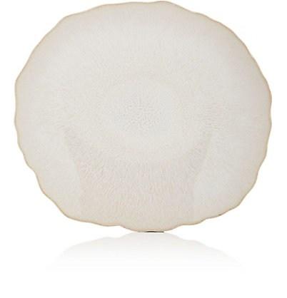 Plume White Pearl Dinner Plate