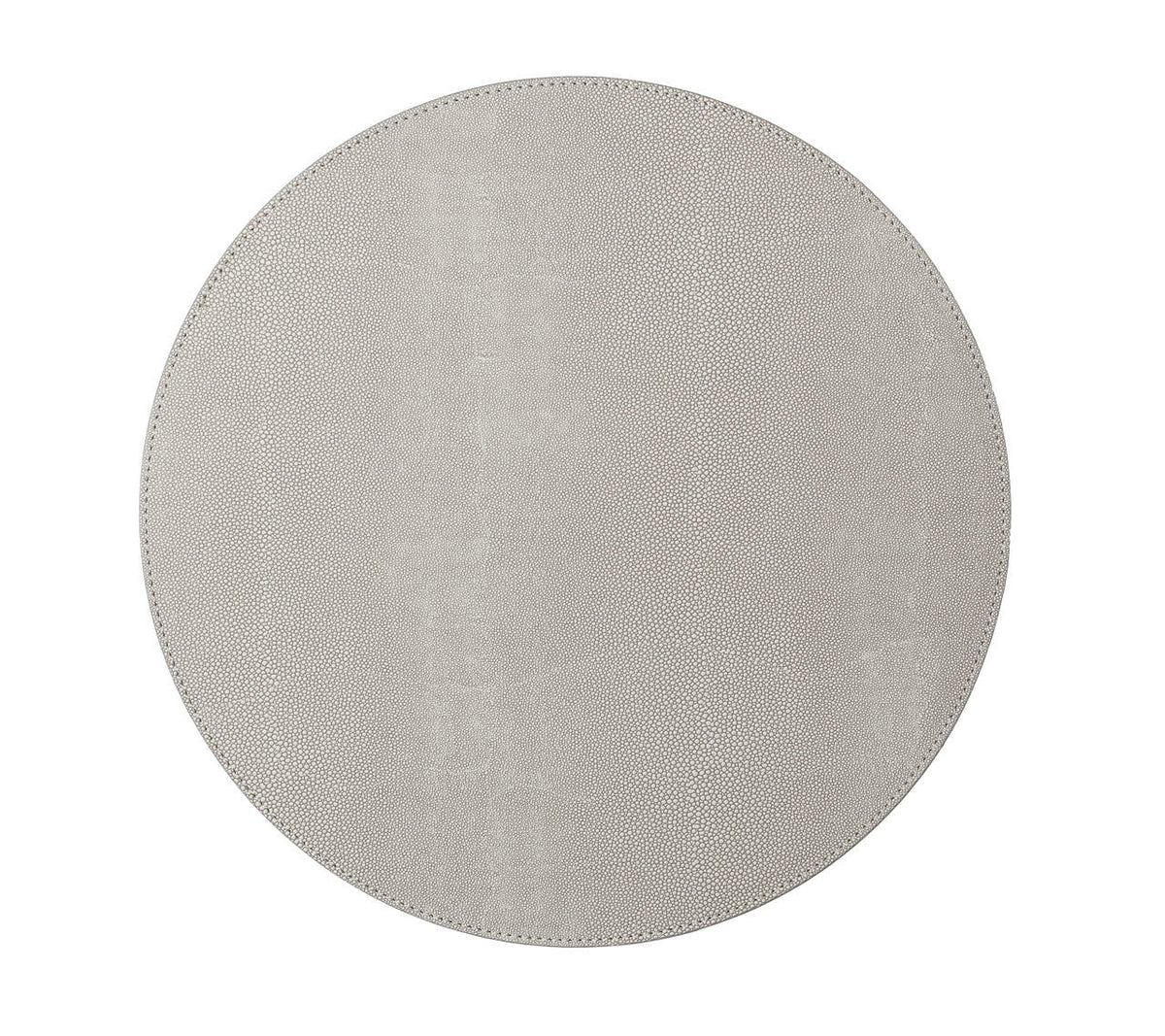 Shagreen Placemat in Elephant, Set of 4