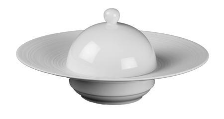 Hemisphere Rim Soup Plate - White