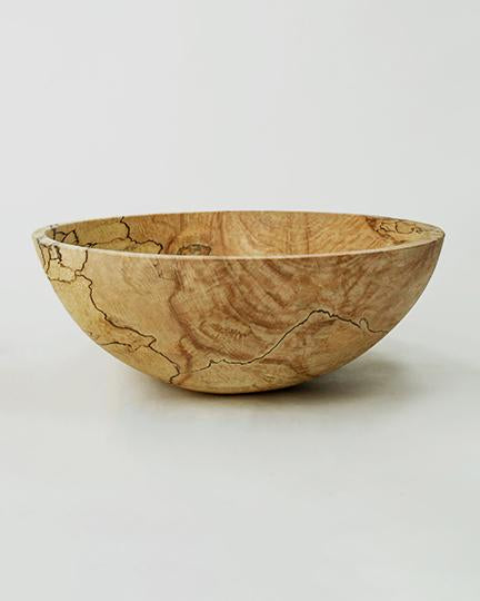 Spalted Maple Round 15&quot; Bowl