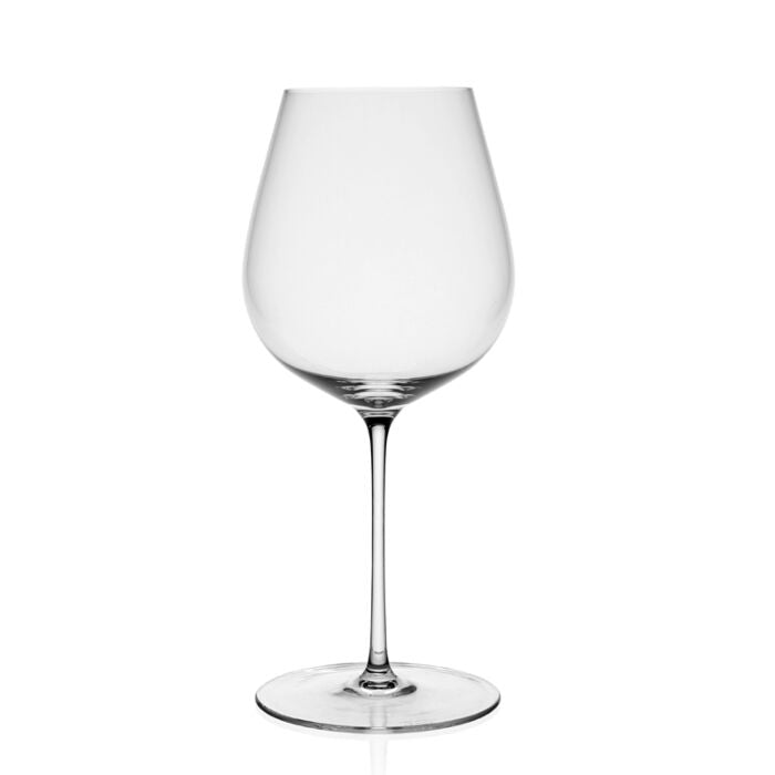 Starr White Burgundy Glass