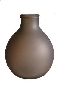 Belly Vase, Large - Brown